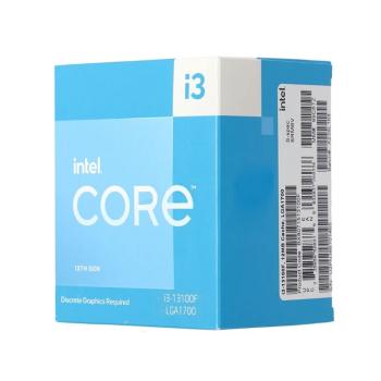 CPU Intel Core i3 13100F (Up to 4.5 GHz / 4 Nhân/ 8 Luồng/ Socket 1700)