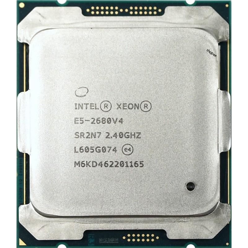 Chip Xử Lý Xeon 2680V4 - (2.4GHz - 3.3GHz, 14 Nhân 28 Luồng, LGA 2011-3)