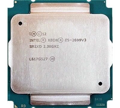 CPU Intel Xeon E5-2699v3 (2.3GHz Turbo Up To 3.6GHz, 18 Nhân 36 Luồng, 45MB Cache, LGA 2011-3)