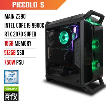 PC Gaming - Máy tính để bàn KDAO PICCOLO S - I9 9900K/ Z390X/ 16GB/ RTX 2070S/ 512G/ 750W