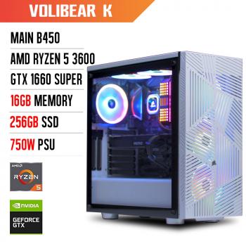 PC Gaming - Máy tính để bàn KDAO Volibear K - R5 3600/ B450/ 16GB / GTX 1660S/ 256GB/ 750W