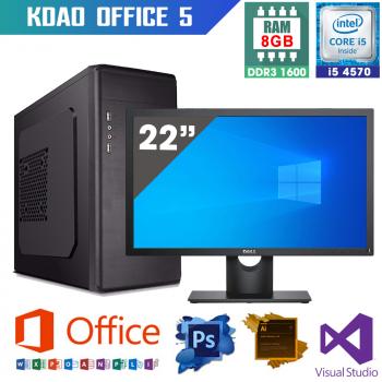 Máy tính văn phòng KDAO 005 - i5 4570/ H81/ SSD 240GB / 8GB RAM / Màn hình 22 inch