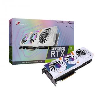 VGA Colorful RTX 3060Ti 8G GDDR6 iGame Ultra White OC-V V2 LHR