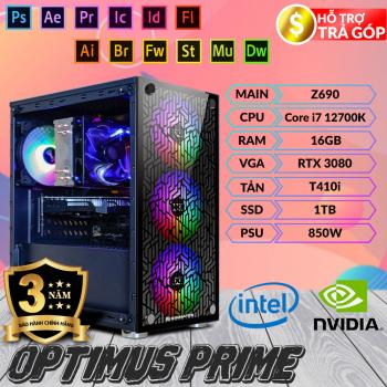 Máy Tính Đồ Họa Optimus Prime - i7 12700K/ 16GB/ RTX 3080