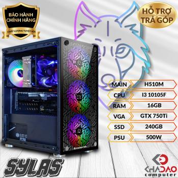 PC GAMING SYLAS - i3 10105F/ 16GB/ GTX 750Ti